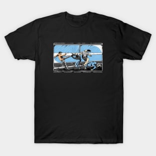 hooligans riot at the station T-Shirt